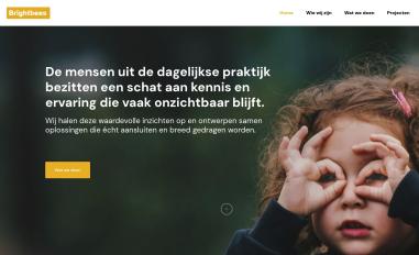 Schermafbeelding van brightbees.nl