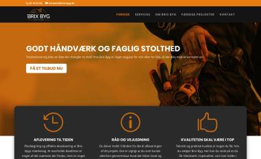 Schermafbeelding van brix-byg.dk