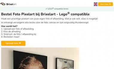 Schermafbeelding van brixelart.nl