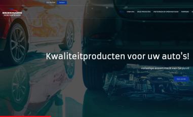 Schermafbeelding van broekhuizenautomaterialen.nl