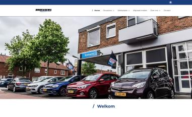 Schermafbeelding van broeksema.nl