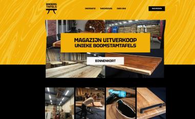 Schermafbeelding van broerstafels.nl