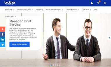 Schermafbeelding van brother.nl
