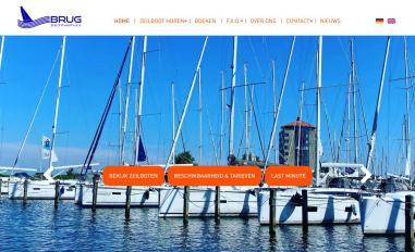Schermafbeelding van brug-jachtverhuur.nl