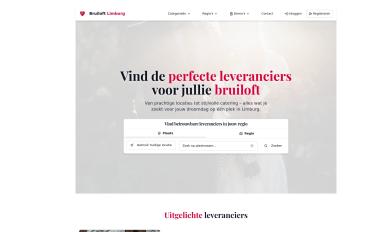 Schermafbeelding van bruiloft-limburg.nl