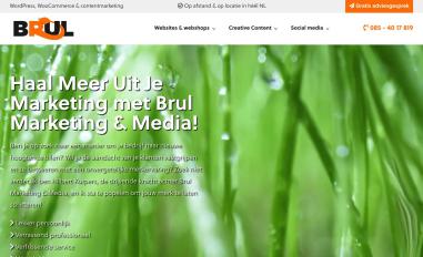 Schermafbeelding van brulmedia.nl