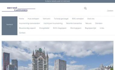 Schermafbeelding van brussevastgoed.com