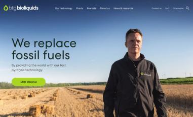 Schermafbeelding van btg-bioliquids.com