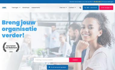 Schermafbeelding van btrtrainingen.nl