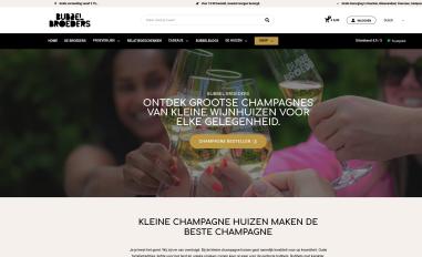 Schermafbeelding van bubbelbroeders.nl