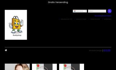 Schermafbeelding van buddyshop.nl