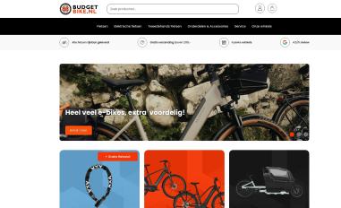 Schermafbeelding van budgetbike.nl