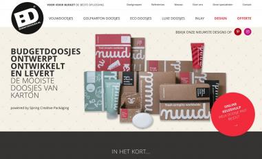 Schermafbeelding van budgetdoosjes.nl