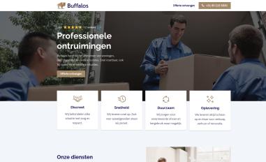 Schermafbeelding van buffalos.nl