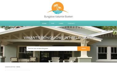 Schermafbeelding van bungalowvakantieboeken.nl
