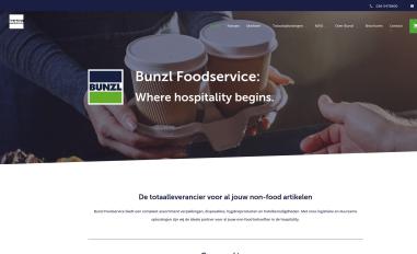 Schermafbeelding van bunzlfoodservice.nl