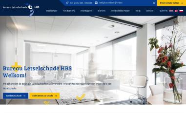 Schermafbeelding van bureau-letselschade.nl