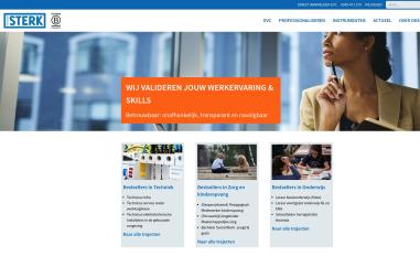 Schermafbeelding van bureausterk.nl