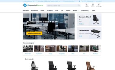 Schermafbeelding van bureaustoeldiscounter.nl