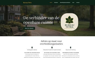 Schermafbeelding van bureautetra.nl
