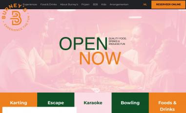 Schermafbeelding van burneys.be