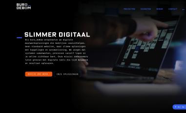 Schermafbeelding van burodebom.nl