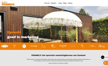 Schermafbeelding van burofrankly.nl