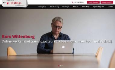 Schermafbeelding van burowittenburg.nl