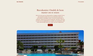 Schermafbeelding van bus-vakantie.nl