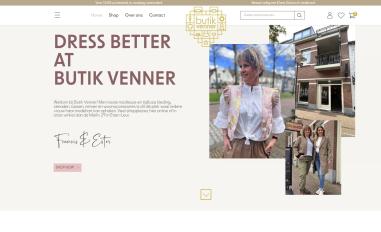 Schermafbeelding van butikvenner.nl