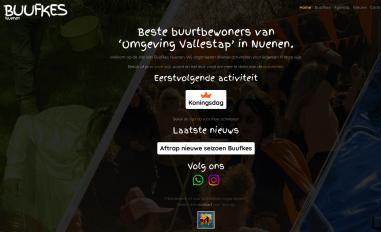 Schermafbeelding van buufkes.nl