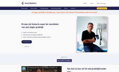 Schermafbeelding van buurtdokters.net