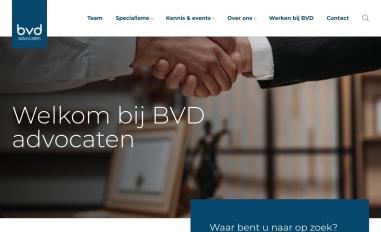Schermafbeelding van bvd-advocaten.nl