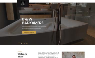 Schermafbeelding van bwbadkamers.be