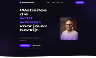 Schermafbeelding van bwebdesigner.nl