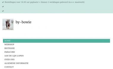 Schermafbeelding van by-bowie.nl