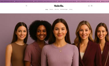 Schermafbeelding van bymabella.nl