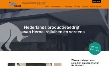 Schermafbeelding van bymichel.nl