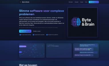 Schermafbeelding van byteandbrain.nl