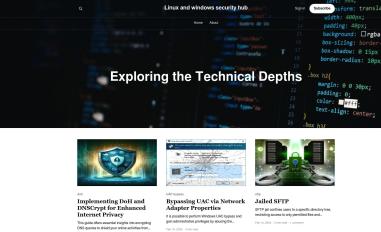 Schermafbeelding van byteninja.net