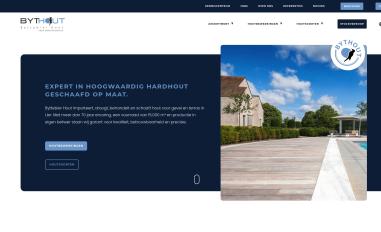 Schermafbeelding van byttebier-hout.be