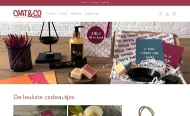 Schermafbeelding van caatenco.nl