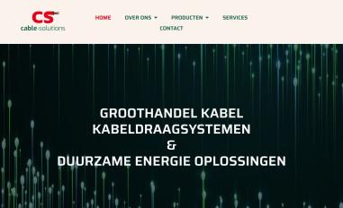 Schermafbeelding van cable-solutions.nl
