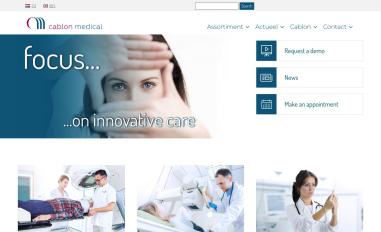 Schermafbeelding van cablon.nl