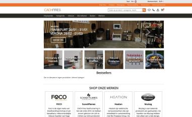 Schermafbeelding van cachfires.nl