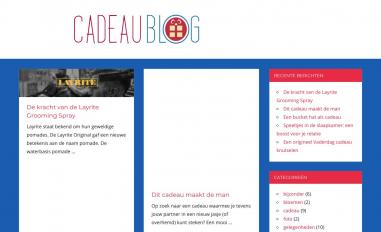 Schermafbeelding van cadeau-blog.nl