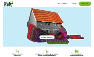 Schermafbeelding van cadeauvangreenchoice.nl