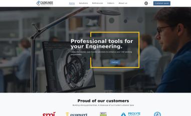 Schermafbeelding van cadkunde.nl