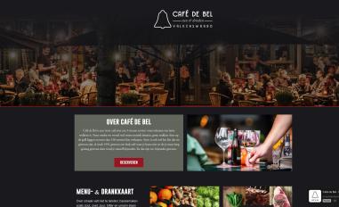 Schermafbeelding van cafe-de-bel.nl