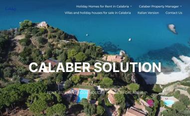 Schermafbeelding van calabersolution.com